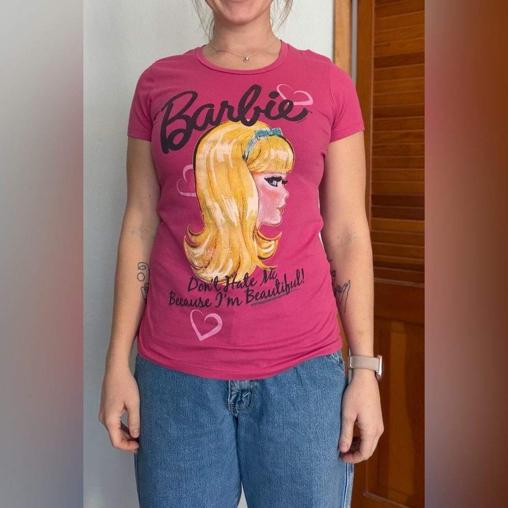 Pink Barbie Graphic T-Shirt